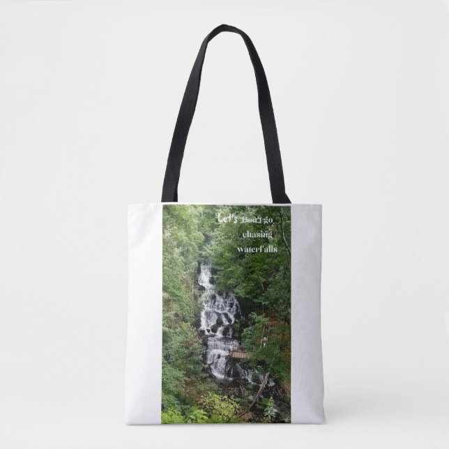 Let's Go Chasing Waterfalls   Tote Bag (Front)