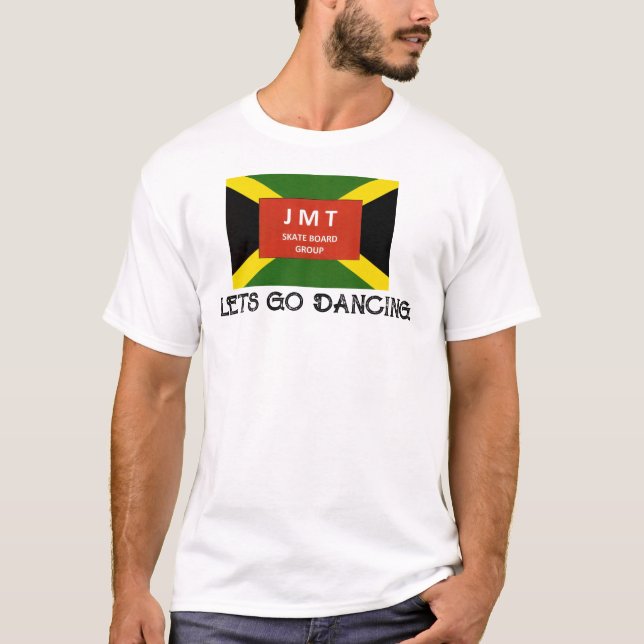 LETS GO DANCIING  Men's Basic T-Shirt (Front)