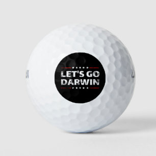 Let's Go Darwin Golf Balls