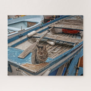 Let's Go Fishing - Cat Puzzle - 16x20 - 520 pcs