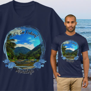 Let's Go Fishing Mismaloya River 0344 T-Shirt