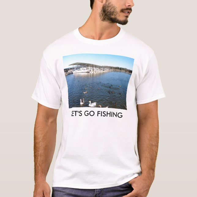 LET'S GO FISHING T-SHIRT (Front)