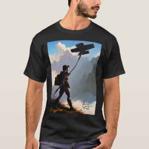 Let's Go Fly a Kite by Don Castillo Artist on FB T-Shirt