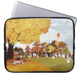 Let's Go Fly A Kite Laptop Sleeve
