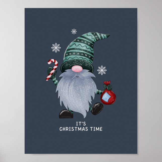 Let's go for a festive and playful Christmas  Poster (Front)