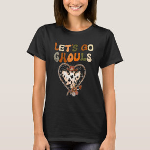 Let's Go Ghouls Cow Ghost Men Women T-Shirt