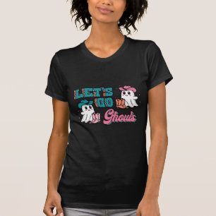 Let's Go Ghouls Cute Halloween Cowboy T-Shirt