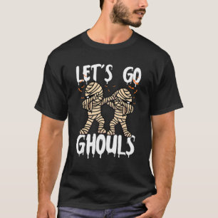 Lets Go Ghouls Dabbing Ghost Scary Halloween Costu T-Shirt
