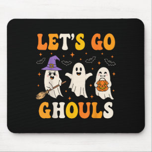 Let's Go Ghouls Halloween Ghost Costume Toddler Bo Mouse Pad