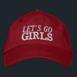 Let's go girls Bachelorette Hat<br><div class="desc">Saddle up and keep your drinks cool with our "Let's Go Girls" Cowgirl Hat This stylish and practical hat is the perfect accessory for your cowgirl-themed adventures, adding a touch of flair and fun to your drinks. Designed with the bold and empowering "Let's Go Girls" message, our hat celebrates the...</div>
