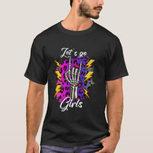 Let's Go Girls Cowgirl Bachelorette Party Tee Hen