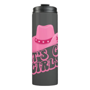 Let's Go Girls, Girls Trip, Retro Graphic  Thermal Tumbler