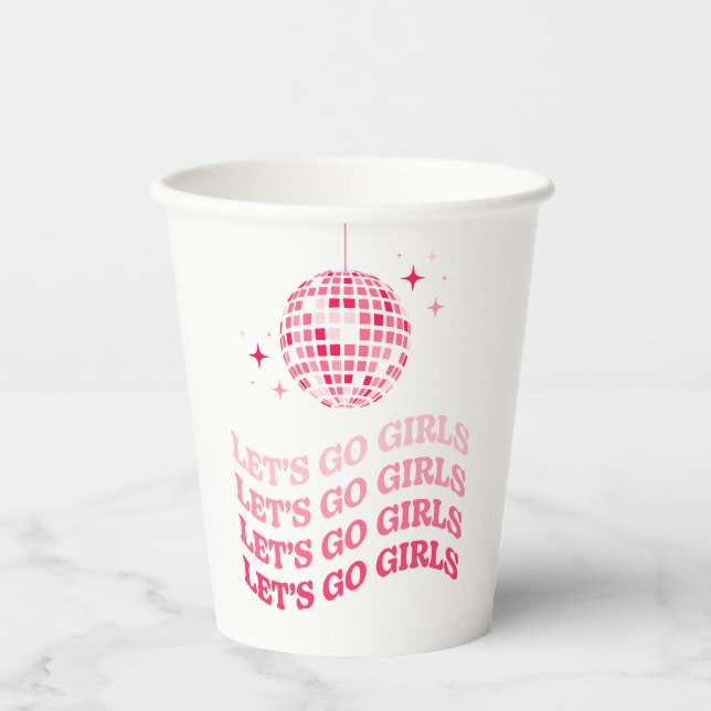 Let's Go Girls Paper Cup, Party Cup (Front)