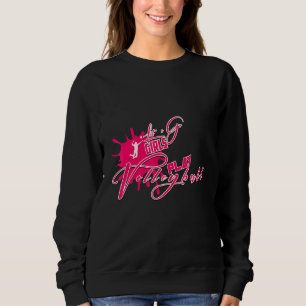 Lets Go Girls Play Volleyball Design Beach Volleyb Sweatshirt