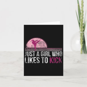 Let's Go Girls Skeleton Cowgirls Dancing Disco Che Card