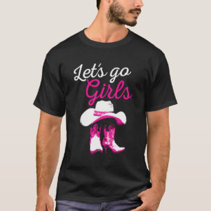 Let'S Go Girls - Western Bridal Bachelorette Party T-Shirt