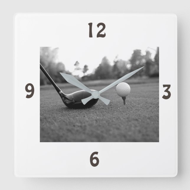 ***LET'S GO GOLFING*** CLOCK (Front)