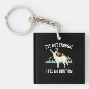 Let's Go Hunting Key Ring
