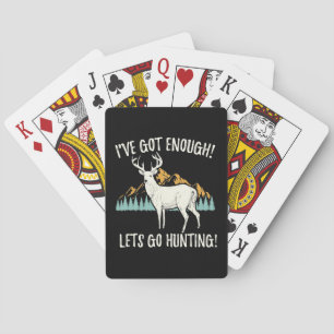Let's Go Hunting Playing Cards