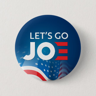 Let's Go Joe! Biden President 2020 - Anti-Trump 6 Cm Round Badge