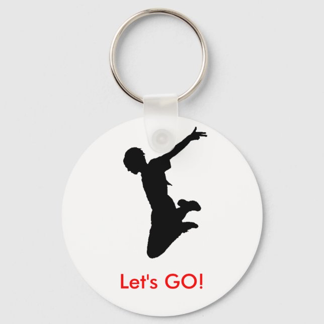 Let's GO! key chain (Front)