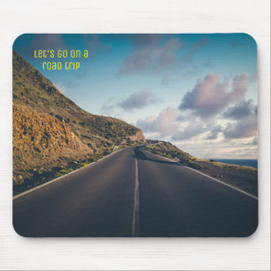 Let's go on a road trip mouse pad
