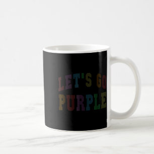 Lets GO Purple Team Summer Camp Game Day Coffee Mug