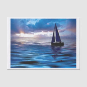 Let's Go Sailing Tissue Paper