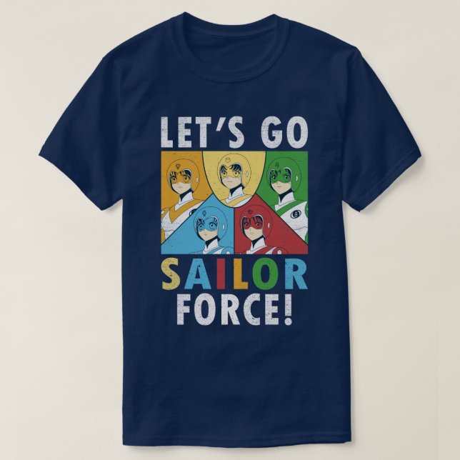 Lets Go Sailor T-Shirt (Design Front)