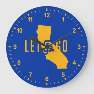 lets go SJ Large Clock