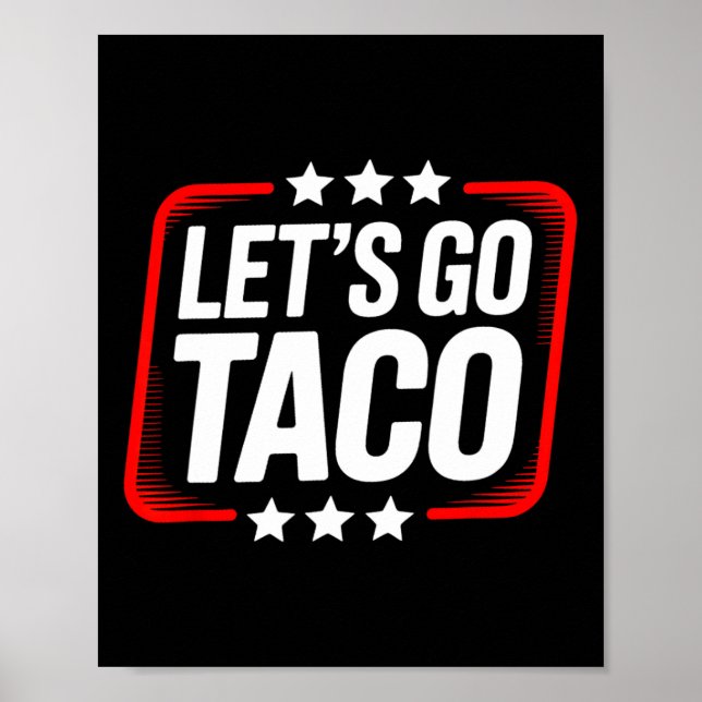 Let's Go Taco 28  Poster (Front)