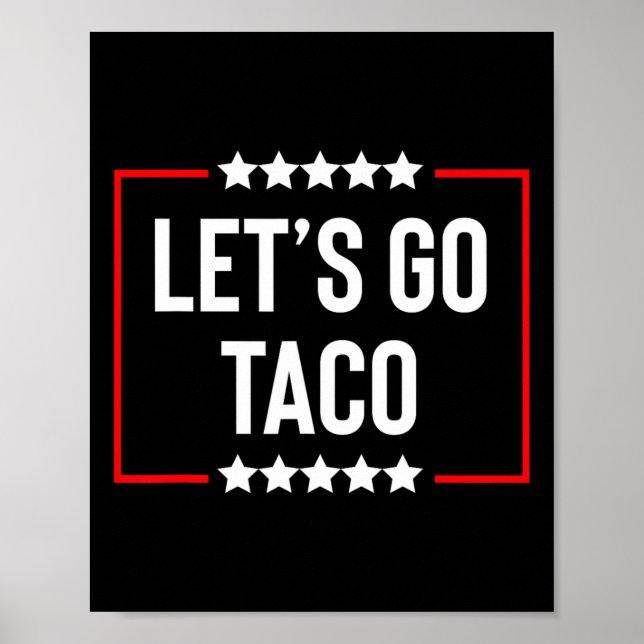 Let's Go Taco 8  Poster (Front)
