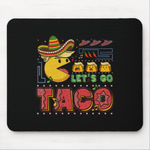 Let's Go Taco Funny Trump Always Chickens Out 27  Mouse Pad