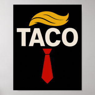 Let's Go Taco Funny Trump Always Chickens Out 29  Poster
