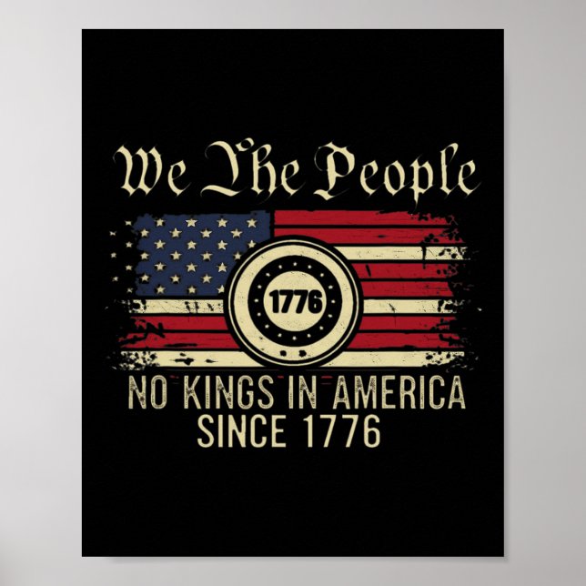 Let's Go Taco No Kings In America Since 1776 Ameri Poster (Front)