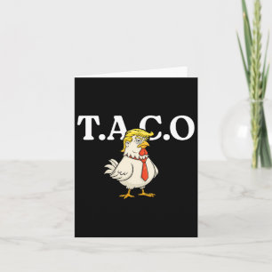 Let's Go Taco Shirt T.a.c.o Funny Trendy Chicken T Card