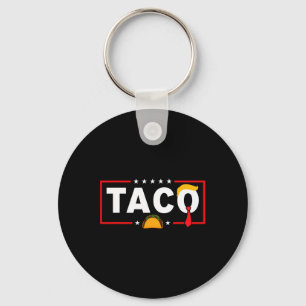 Let's Go Taco Shirt T.a.c.o Funny Trendy Chicken T Key Ring