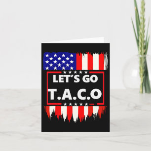 Let's Go Taco Teelet's Go Taco Card