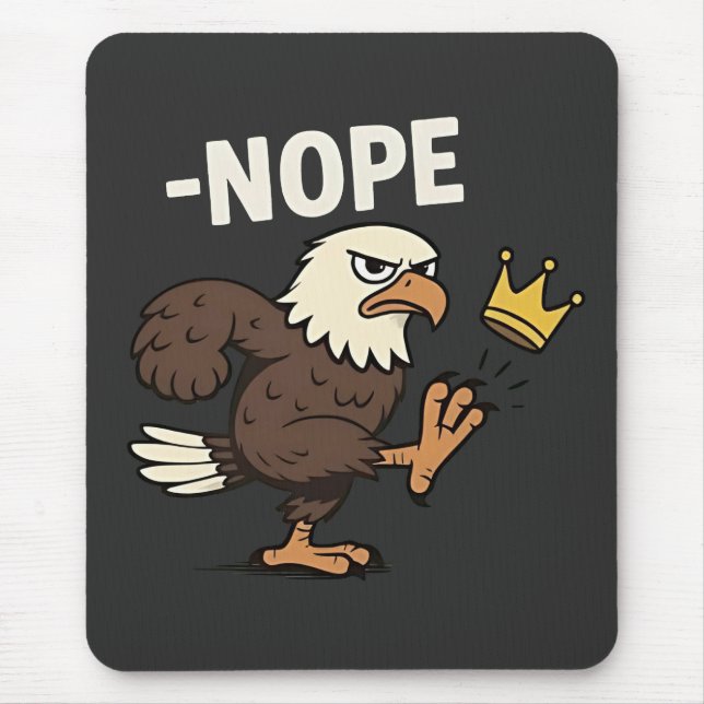 Let's Go TACO Trump  4th Of July Taco Lovers Mouse Pad (Front)