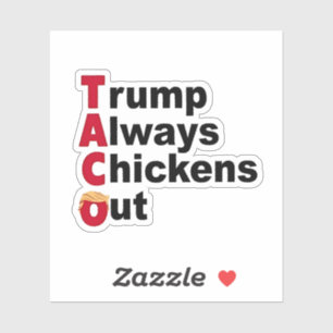 Let's Go TACO Trump Always Chickens Out