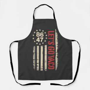 Let's Go TACO Trump Always Chickens Out Apron
