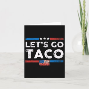 Let's Go Taco - Vintage 1  Card