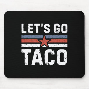 Let's Go Taco - Vintage 2 Mouse Pad