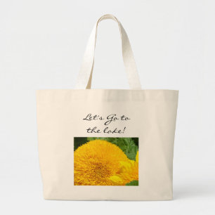 Let's Go to the Lake! Tote bag gifts Sunflowers