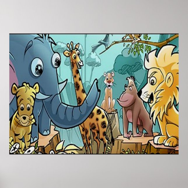 Lets Go To The Zoo - Poster (Front)