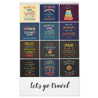 Let's go travel Calendar