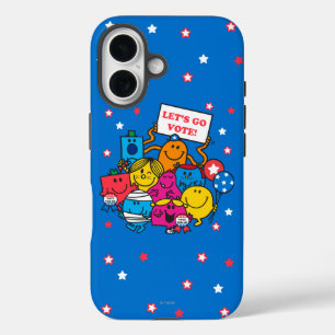Let's Go Vote! iPhone 16 Case