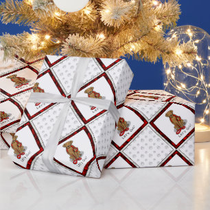 Let's Go! Walk Chesapeake Bay Retriever (dg tan) Wrapping Paper