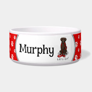 Let's Go! Walk Curly-Coated Retriever Dog (liver)