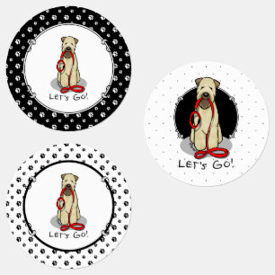 Let's Go! Walk Wheaten Terrier Dog (wheaten 1b2)
